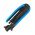 Coax Cable Crimper Coaxial Cable Pliers Compression Tool Adjustable Screw Head Pliers Crimping Tool For Coax RG59 RG6 F Connectors 2807 blue