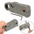 Coaxial cable Wire Stripper Wire Stripping Pliers Knife Practical Electrician Tool  gray