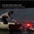 Cob Led Headlight Built in 700mAh Battery Type c Rechargeable Headlamp Night Running Light With Reflective Strips green