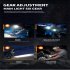 Cob Led Headlight Built in 700mAh Battery Type c Rechargeable Headlamp Night Running Light With Reflective Strips green