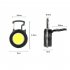 Cob Led Keychain Light Mini Portable Emergency Light Flashlight Outdoor Camping Light Corkscrew black