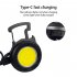 Cob Led Keychain Light Mini Portable Emergency Light Flashlight Outdoor Camping Light Corkscrew black
