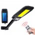 Cob Solar Led Wall Lamp Ip65 Waterproof Energy Saving120 Degree Motion Sensor Street Light With Remote Control 180COB