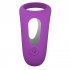 Cock Ring Penis Vibrator With 9 Modes Masturbator Sex Machine Penis Delay Trainer Vibrating Couples Sex Toys Purple