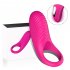 Cock Ring Penis Vibrator With 9 Modes Masturbator Sex Machine Penis Delay Trainer Vibrating Couples Sex Toys Purple