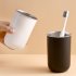Coffee Cup Stainless Steel Simple Mouthwash Cup Retro Afternoon Tea Drinking Glasses For Household Office black