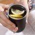 Coffee Cup Stainless Steel Simple Mouthwash Cup Retro Afternoon Tea Drinking Glasses For Household Office grey