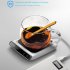 Coffee Mug Warmer For Desk With 3 Temperature Settings Auto Shut Off Cup Warmer For Travel Work Home  132 x 118 x 20mm  English manual