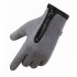 Cold proof Ski Gloves Waterproof Windproof Anti Slip Winter Gloves Cycling Fluff Warm Gloves For Touchscreen black M