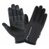Cold proof Ski Gloves Waterproof Windproof Anti Slip Winter Gloves Cycling Fluff Warm Gloves For Touchscreen black XXL