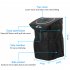 Collapsible Car Trash Bin  Leak Proof Portable Auto Litter Bag Organizer with Closeable Lid And 10 PCS Disposable Garbage Bags
