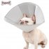 Collar Dog Cat Recovery Anti Biting Ring Headgear for Protective Wound Pet Supplies gray S