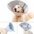 Collar Dog Cat Recovery Anti Biting Ring Headgear for Protective Wound Pet Supplies blue L