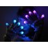 Color Changing LED Gloves with 5 Colors and 6 Flashing Modes for Halloween parties and more