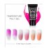 Color Changing Quick Building Poly Extension Gel Finger Extension UV Gel Varnish