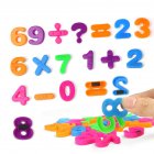 Color Digital  Magnetic   Numbers Teaching Aid Children Educational Toys As shown