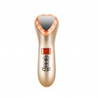 Color  Light  Facial  Care  Ultrasonic  Lontophore Home Multi function Beauty Equipment Champagne English manual