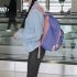 Color Matching Backpack Leisure Traveling Shoulder Bag for Teens Students