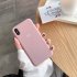 Color Painted Heart shaped Phone Case for iPhone X XS XR  XS max for iPhone Series Candy Color Non slip Shockproof TPU Full Protective Case  green