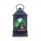 Color Painting LED Lantern Lamp Hanging Pendant for Halloween Decor Prop White ghost