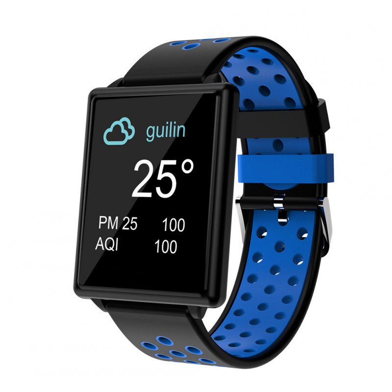 Blue Smart Watch 