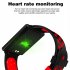 Color Screen Smart Bracelet Heart Rate Blood Pressure Detector Information Remind Double Color Strap Watch