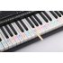 Colorful 88 Key Electronic Keyboard Piano Stave Note Sticker for White Keys