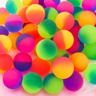 Colorful Bouncy Balls Portable Rubber High Bouncing Balls Party Favor For Kids Prizes Birthdays Gifts 10 large colorful balls Diameter 42mm