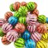 Colorful Bouncy Balls Portable Rubber High Bouncing Balls Party Favor For Kids Prizes Birthdays Gifts 100 medium mixed balls Diameter 30mm