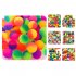 Colorful Bouncy Balls Portable Rubber High Bouncing Balls Party Favor For Kids Prizes Birthdays Gifts 100 medium mixed balls Diameter 30mm