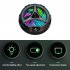 Colorful Glare Mobile Phone Radiator Tablet PC Magnetic Suction Cooler Cooling Fan Titanium Grey