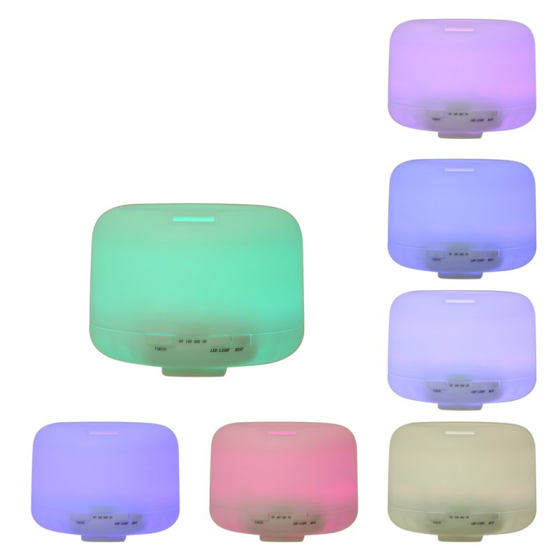 Colorful Humidifier 500ml Creative Fashion Fragrance Lamp Ultrasonic Humidifier Colorful_British regulatory