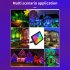 Colorful LED Floodlights Intelligent 4 Modes Wifi Bluetooth Adjustable Brightness Spotlight 50w US Plug