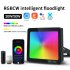 Colorful LED Floodlights Intelligent 4 Modes Wifi Bluetooth Adjustable Brightness Spotlight 50w US Plug