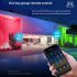 Colorful LED Floodlights Intelligent 4 Modes Wifi Bluetooth Adjustable Brightness Spotlight 50w US Plug