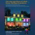 Colorful LED Floodlights Intelligent 4 Modes Wifi Bluetooth Adjustable Brightness Spotlight 50w US Plug