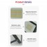 Colorful LED Floodlights Intelligent 4 Modes Wifi Bluetooth Adjustable Brightness Spotlight 50w US Plug