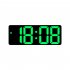 Colorful Led Electronic Alarm Clock 3 Levels Adjustable Brightness Time Date Temperature Display Large Screen Table Clocks White