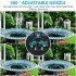Colorful Led Solar Fountain With Rotating Nozzle High Power Water Pump With Battery Backup For Pond Swimming Pool 4W