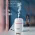 Colorful Mini Humidifier With 300ml Water Tank Usb Aroma Essential Oil Diffuser Colorful Night Light pink