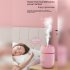 Colorful Mini Humidifier With 300ml Water Tank Usb Aroma Essential Oil Diffuser Colorful Night Light pink