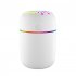 Colorful Mini Humidifier With 300ml Water Tank Usb Aroma Essential Oil Diffuser Colorful Night Light green