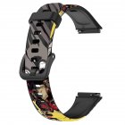 Colorful Printing Watch Strap Soft Replacement Wristband Adjustable Watchband Compatible For Huawei Band 7 Trendy Pikachu