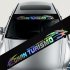 Colorful Reflective Decoration Decals Car Stickers Styling Front Windshield Decal Sticker