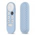 Colorful Remote Control Silicone Protective  Cover Anti skid Shock proof Case Precise Cut Design Compatible For Google Chromecast 2020 sky blue