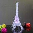 Colorful Romantic Eiffel Tower LED Night Light Desk Wedding Bedroom Decorate Lamp Child Gift Small