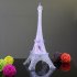 Colorful Romantic Eiffel Tower LED Night Light Desk Wedding Bedroom Decorate Lamp Child Gift middle