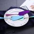 Colorful Stainless Steel Serrated Edge Cake Server Blade Cutter Pie Pizza Shovel Cake Spatula Baking Tool blue