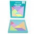 Colorful Tangram Shapes Puzzle Toys Brain Logic Blocks Iq Educational Toy Brain Teaser Gift For Kids Colorful Tangram