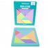 Colorful Tangram Shapes Puzzle Toys Brain Logic Blocks Iq Educational Toy Brain Teaser Gift For Kids Colorful Tangram